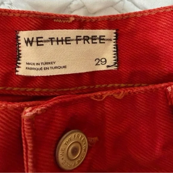 We the Free Low-Rise Boot-Cut Carnivale Jeans, size 29 NWT, 30 Like New - Picture 9 of 16
